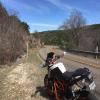 Motorcycle Road texas-hill-country-- photo